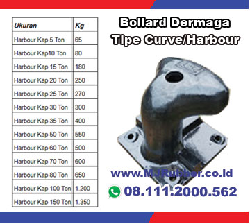 Jual Mooring Bollard Curve Harbour