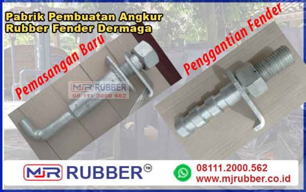 Jual Angkur fender dermaga bahan galvanish stainless steel dan baja