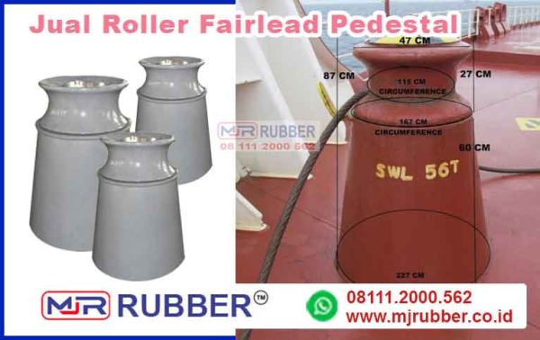 Jual Roller Fairlead Pedestal Peralatan Dek Kapal