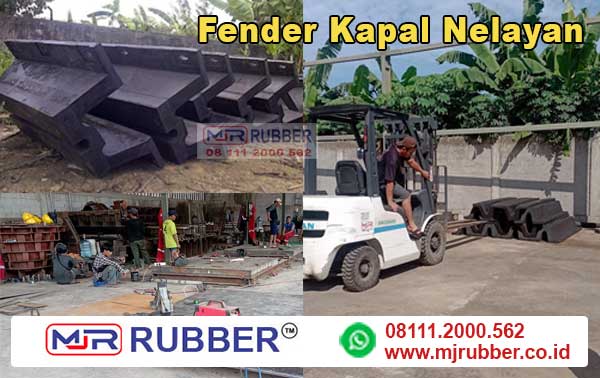 Proses Pembuatan dan pengiriman Rubber Fender Kapal