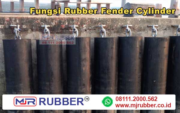 Kegunaan Rubber Fender tipe Cylinder