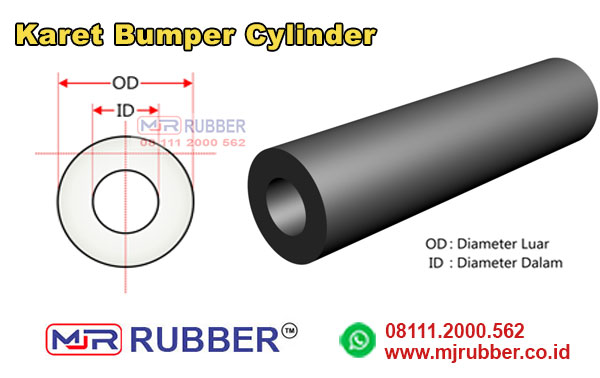 Rubber Bumper Cylinder Pelindung Dermaga