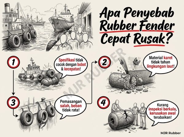 Apa Penyebab Rubber Fender Cepat Rusak